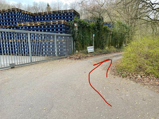 Einfahrt Vilser Brunnen